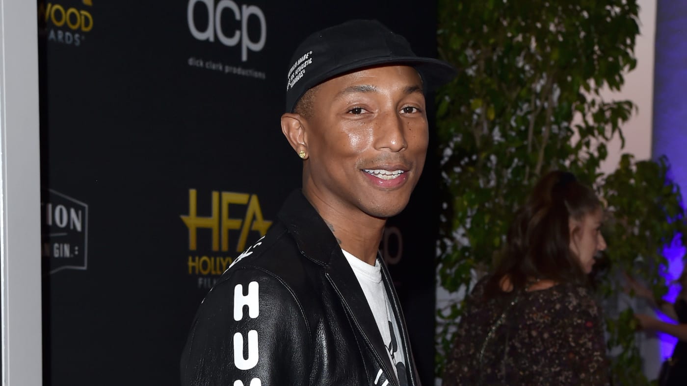 Pharrell Williams attends the 23rd Annual Hollywood Film Awards
