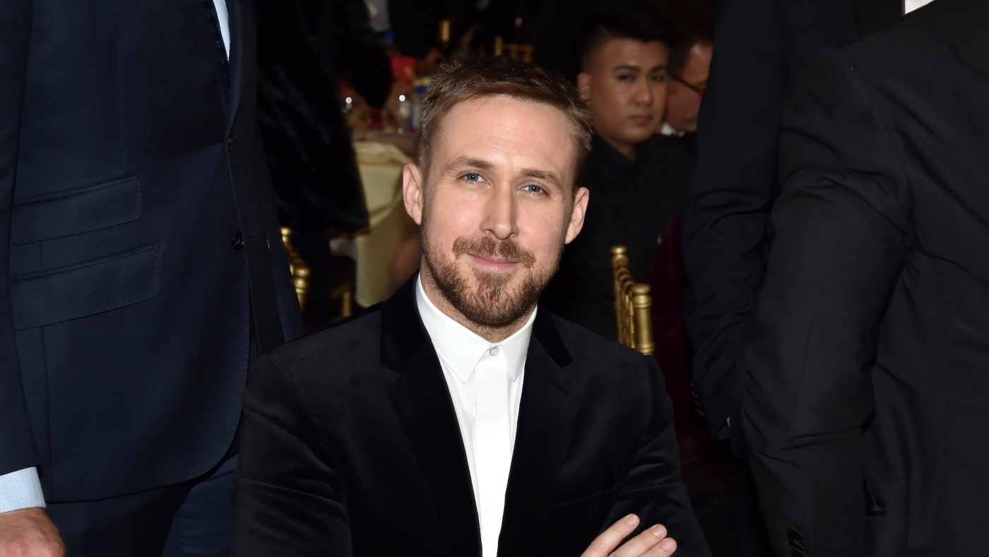 Ryan Gosling at The 24th Annual Critics' Choice Awards at Barker Hangar