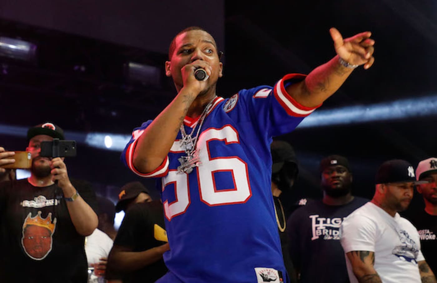 Juelz Santana performs during the 2017 Hot 97 Summer Jam.