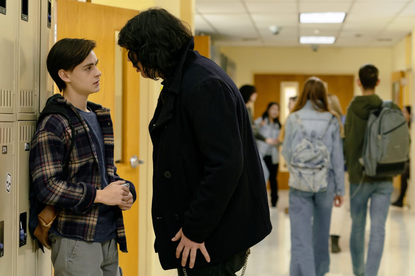 Jaeden Martell in Mr Harrigans phone.