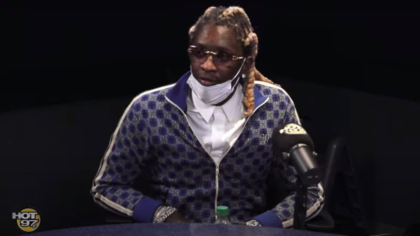 Young Thug sits down with Hot 97