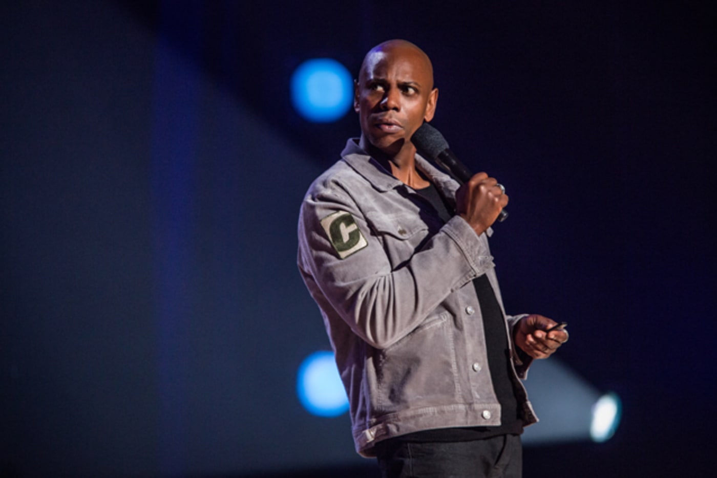 Dave Chappelle during Netflix special 'Equanimity'