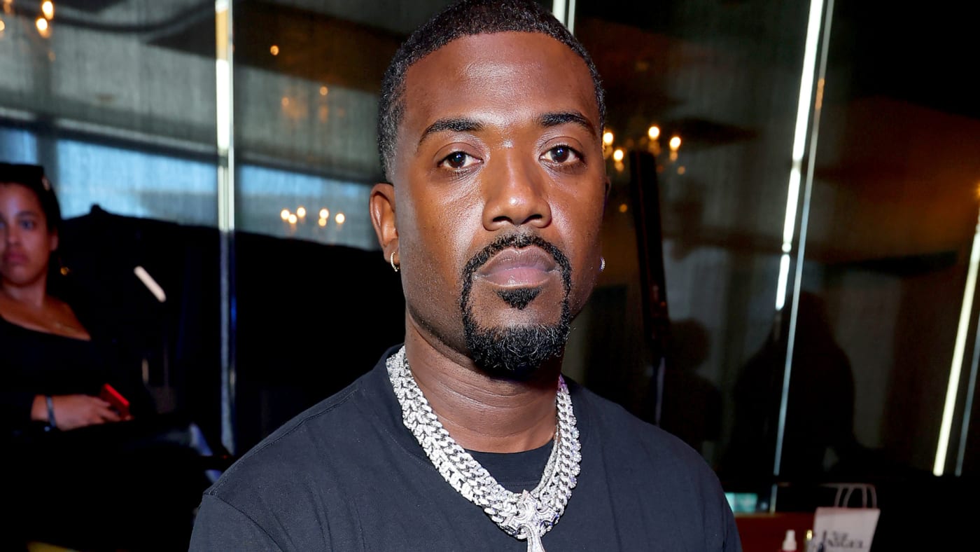 Ray J is pictured at a public event.