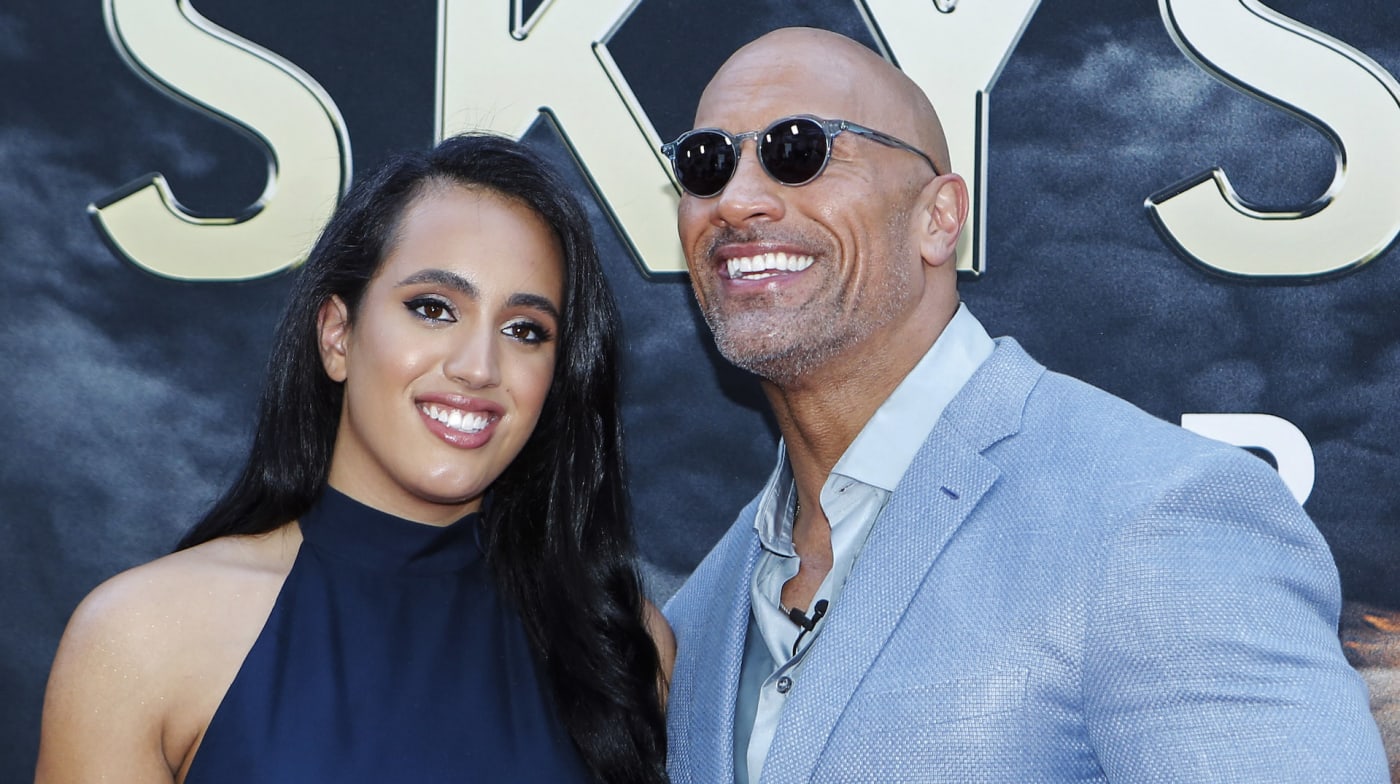 Dwayne 'The Rock' Johnson and Daughter Simone