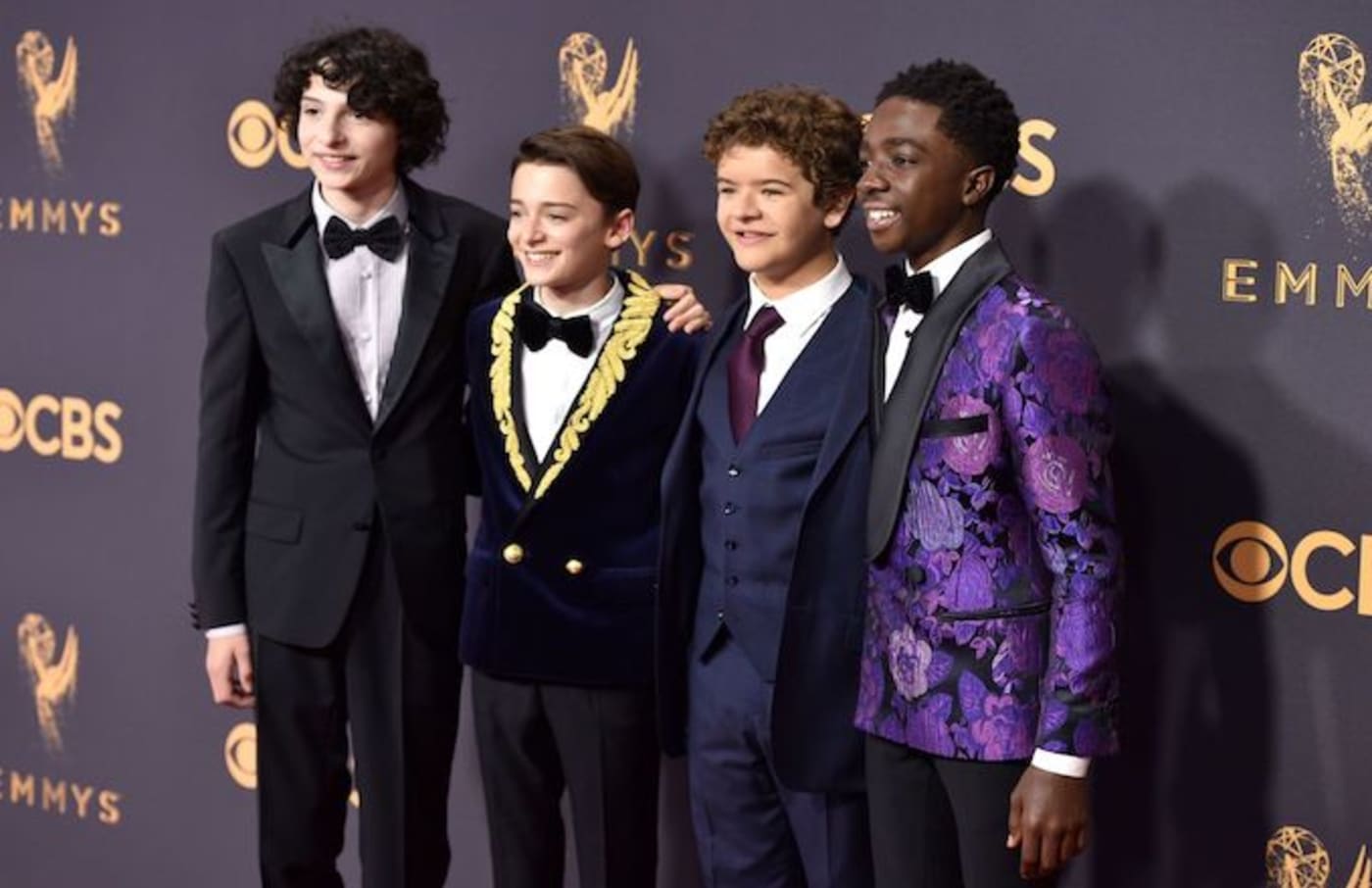 Stranger Things stars at 2017 Emmys