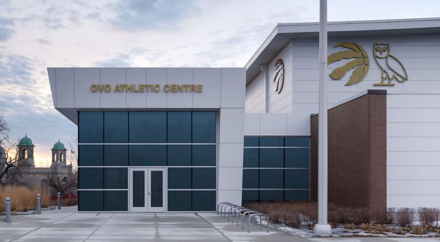 The Toronto Raptors Practice Facility Has Been Renamed the “OVO
