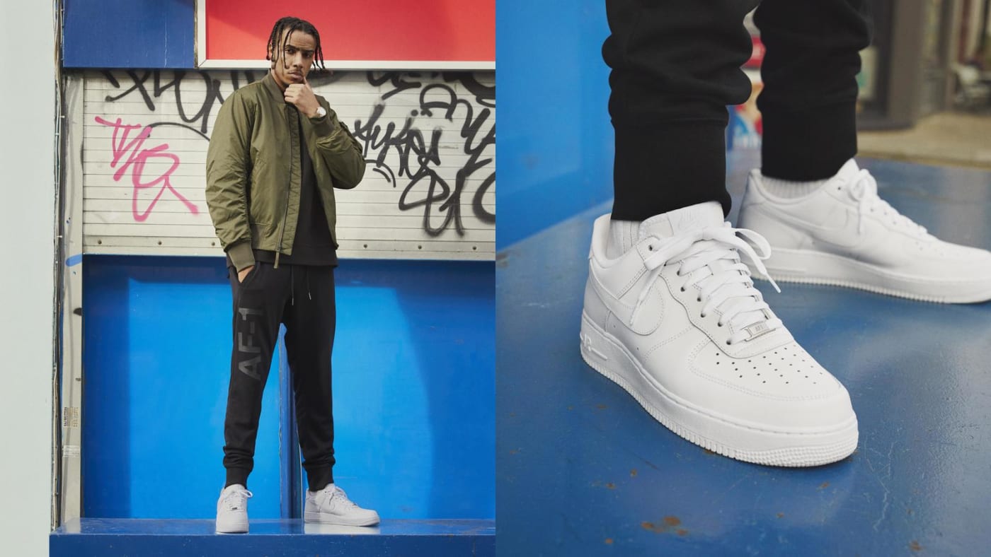 difference between nike court borough and air force 1