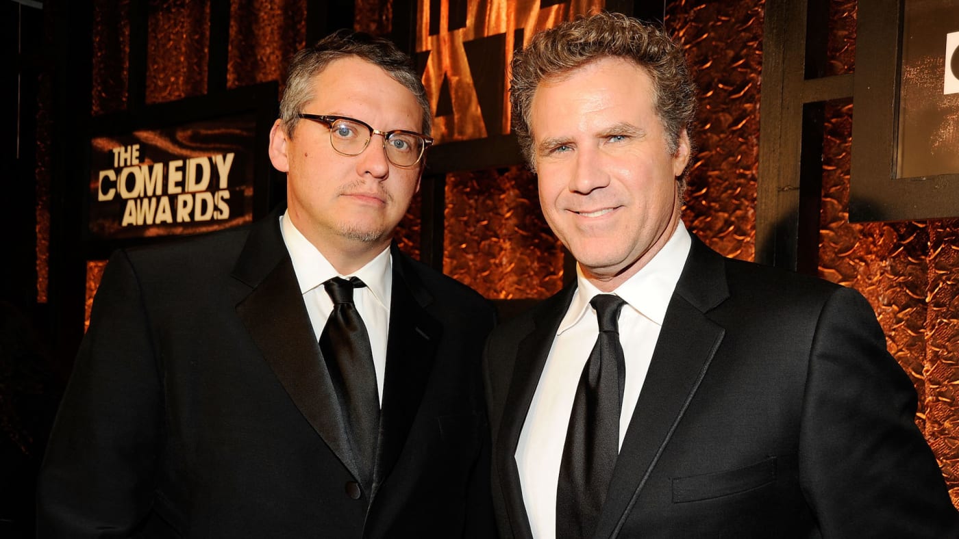 Adam McKay and Will Ferrell at Comedy Awards