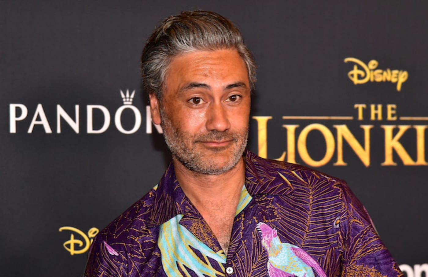 Taika Waititi attends the premiere of Disney's "The Lion King."