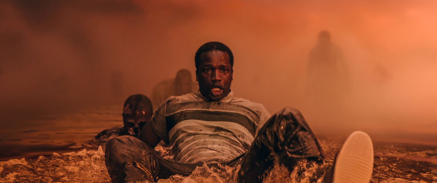 the main character in the movie his house.