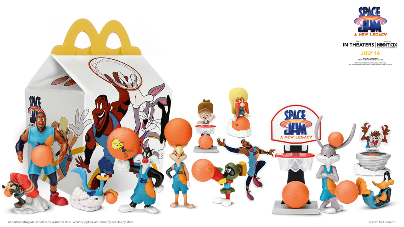 Toys & Hobbies Fast Food & Cereal Premiums McDonald's Happy Meal Space