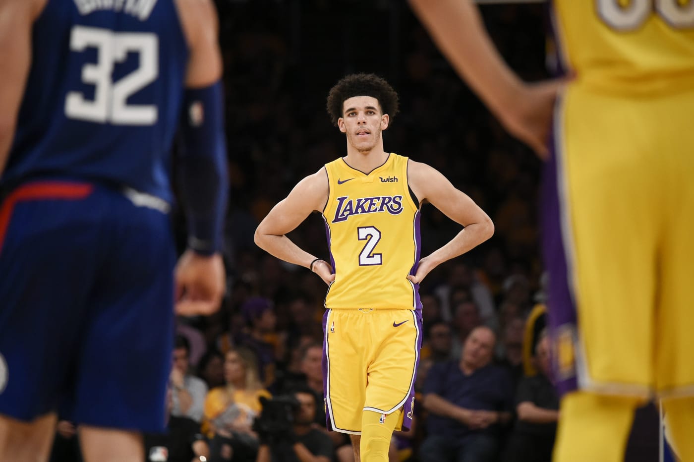 Lonzo Ball Lakers Clippers 2017