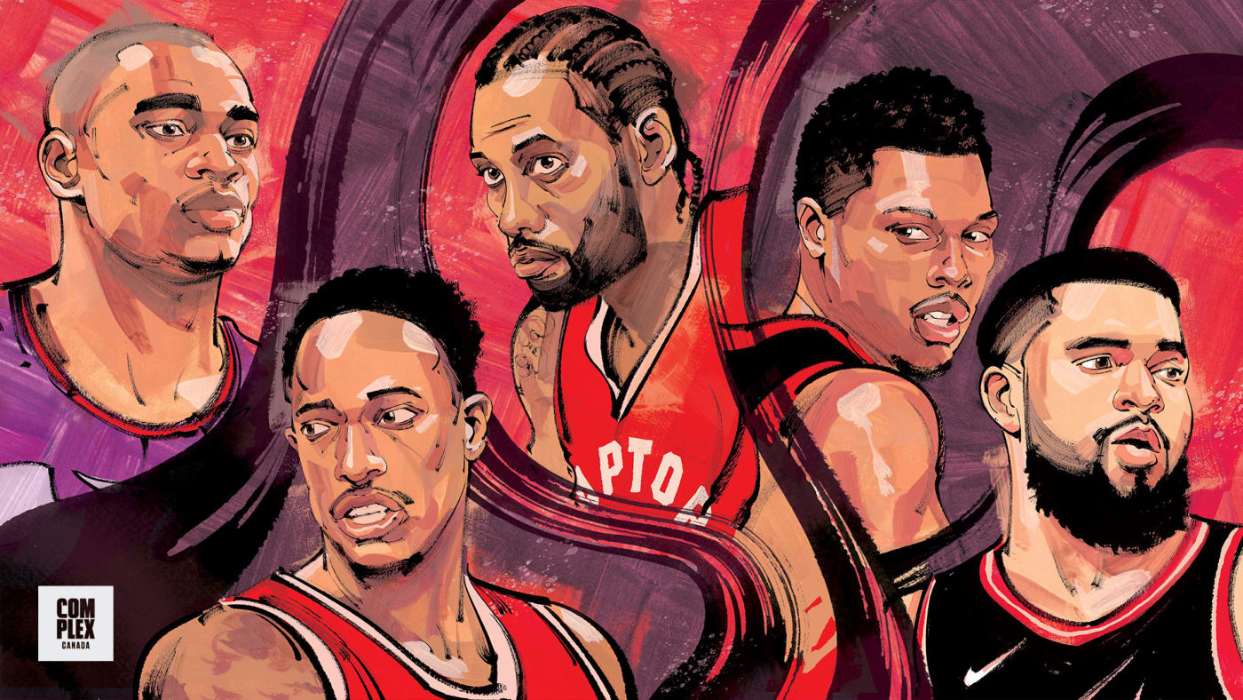 Guante pluma Impresión Best Toronto Raptors of All Time, Ranked | Greatest Raptors | Complex CA