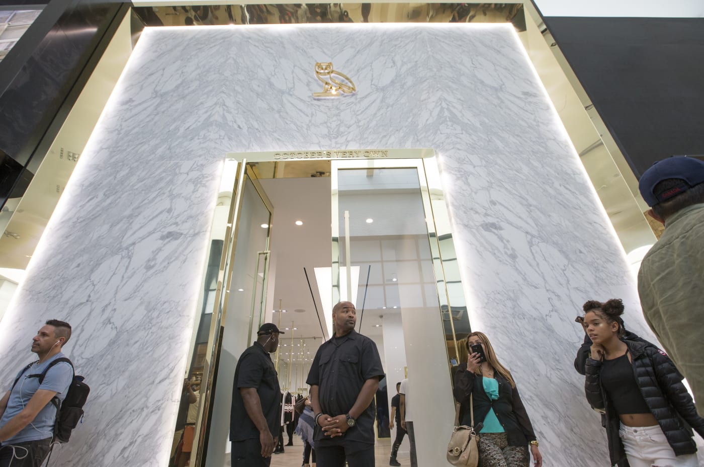 OVO store in Toronto when it opened