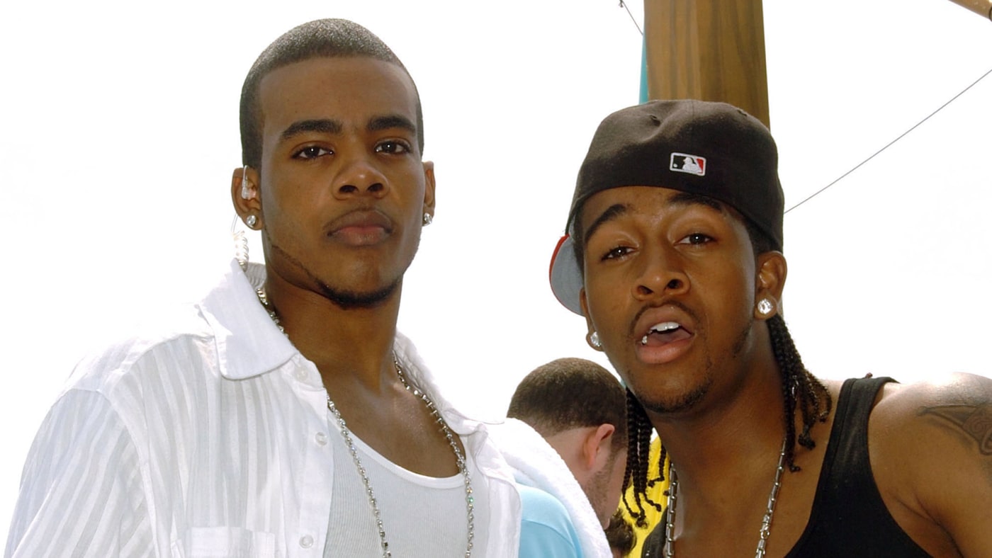 Mario and Omarion during MTV Spring Break 2005