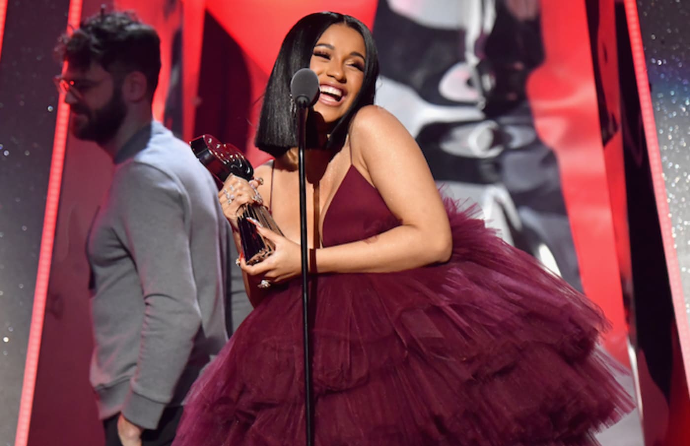 Cardi B at the 2018 iHeartRadio Awards