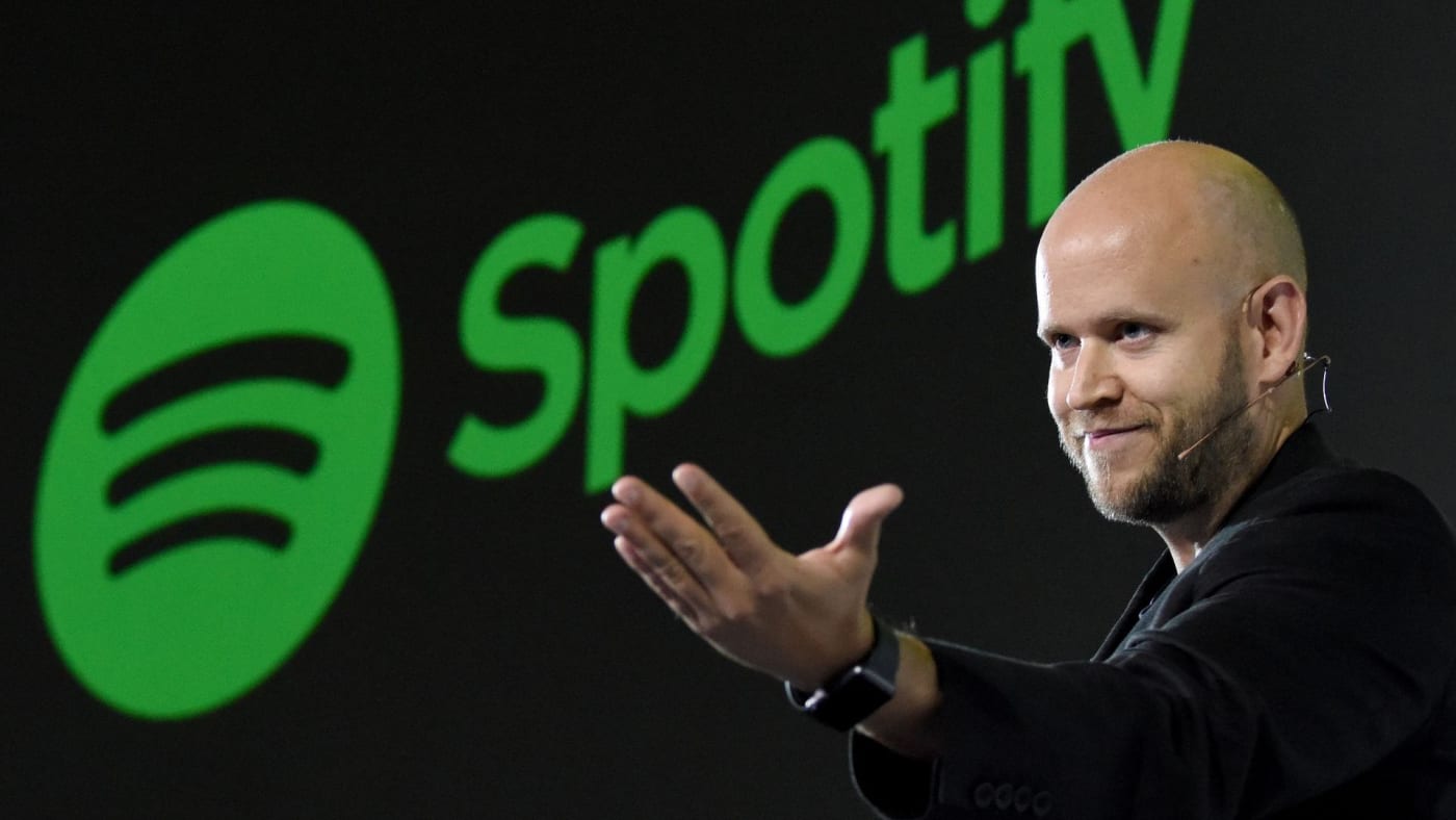 Spotify CEO Daniel Ek in 2016