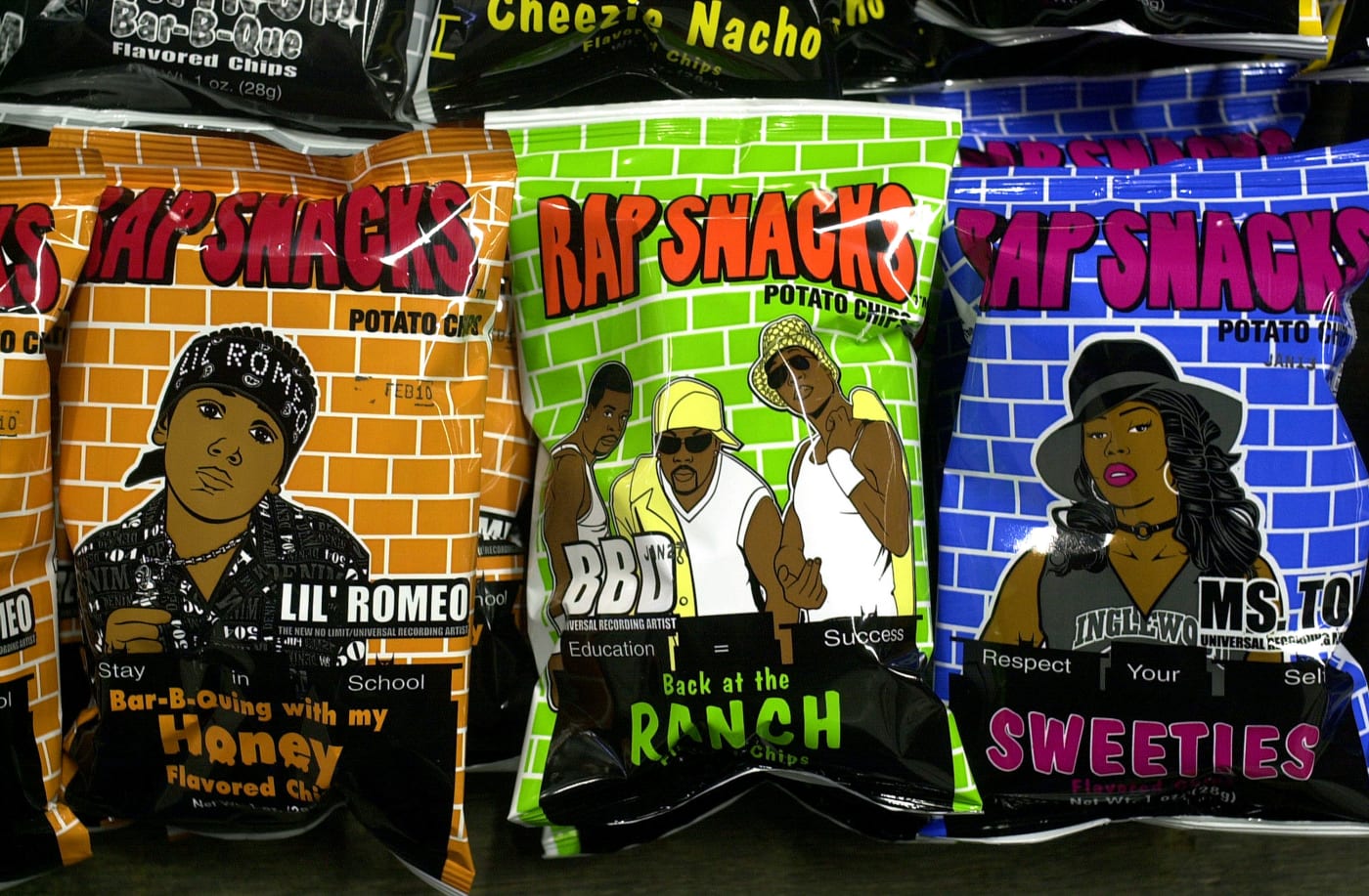 This is a photo of Rap Snacks.