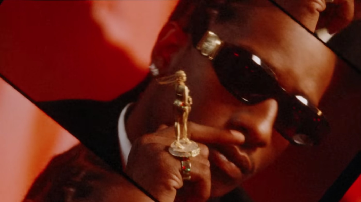 Still from ASAP Rocky's "DMB" Music Video Featuring Jason of Beverly Hills Ring
