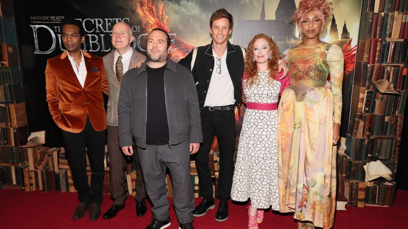 Cast of 'Fantastic Beasts' at a fan event