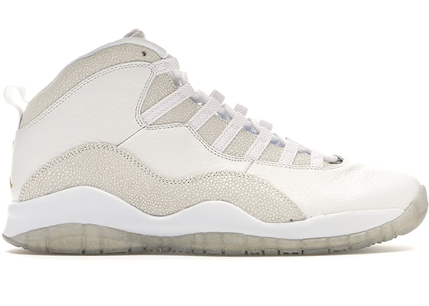 all white ovo jordans