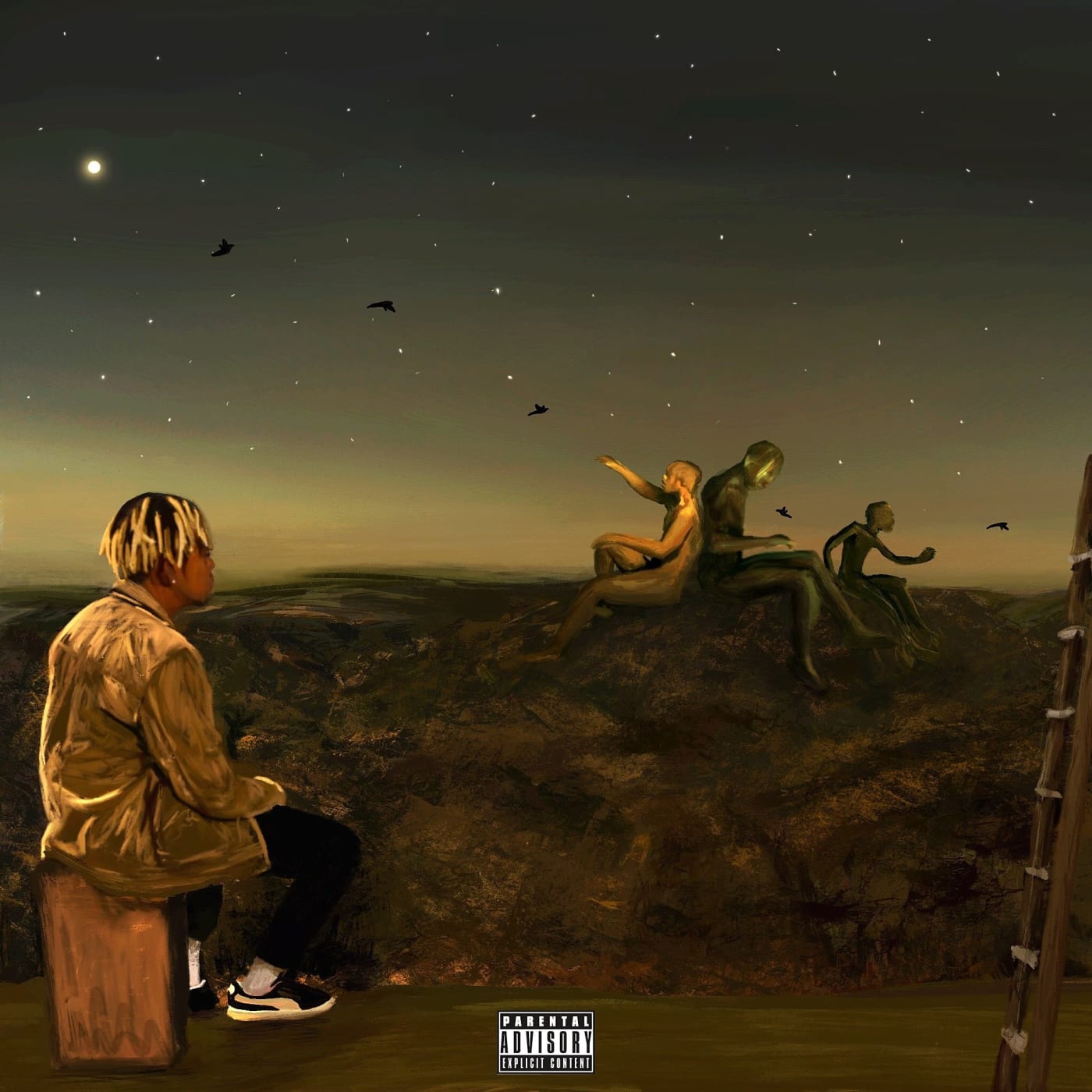 The cover art for Cordae's new album 'From a Bird's Eye View'