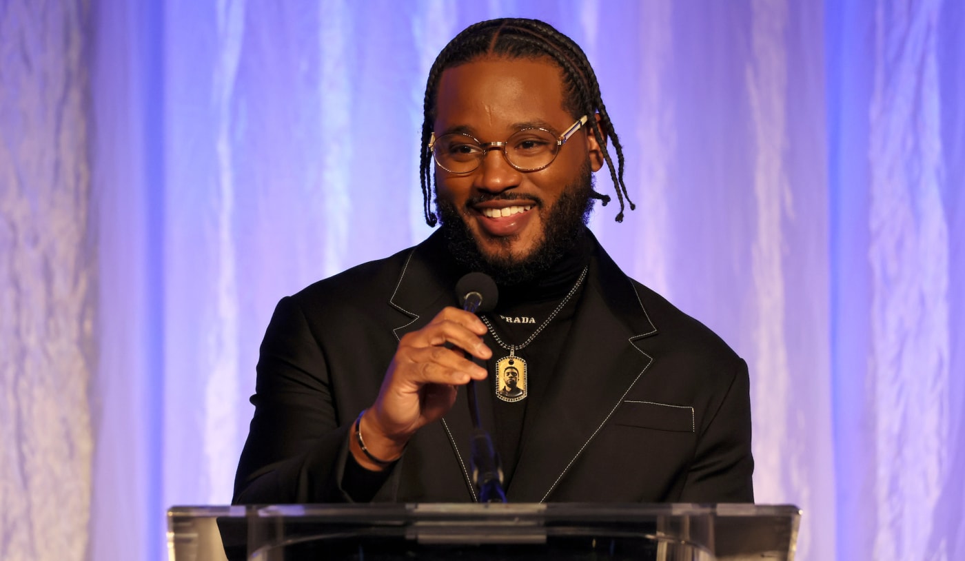 Ryan Coogler speaks onstage during the 14th Annual AAFCA Awards