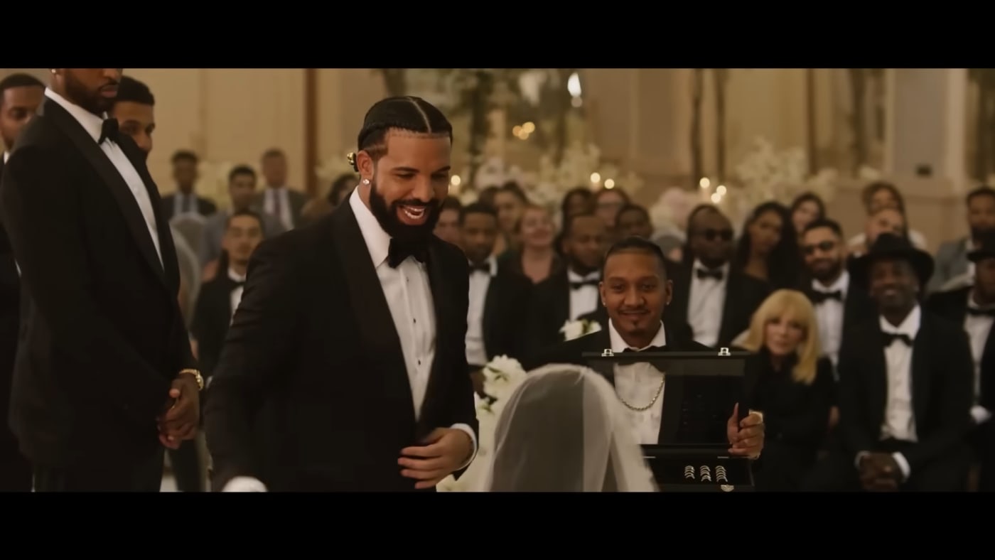 Mr. Standout cameo in Drake's "Falling Back" music video