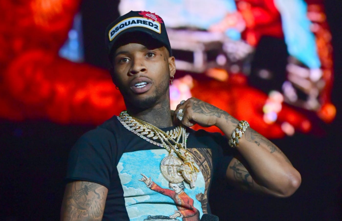 Tory Lanez performs at V103 Winterfest at State Farm Arena