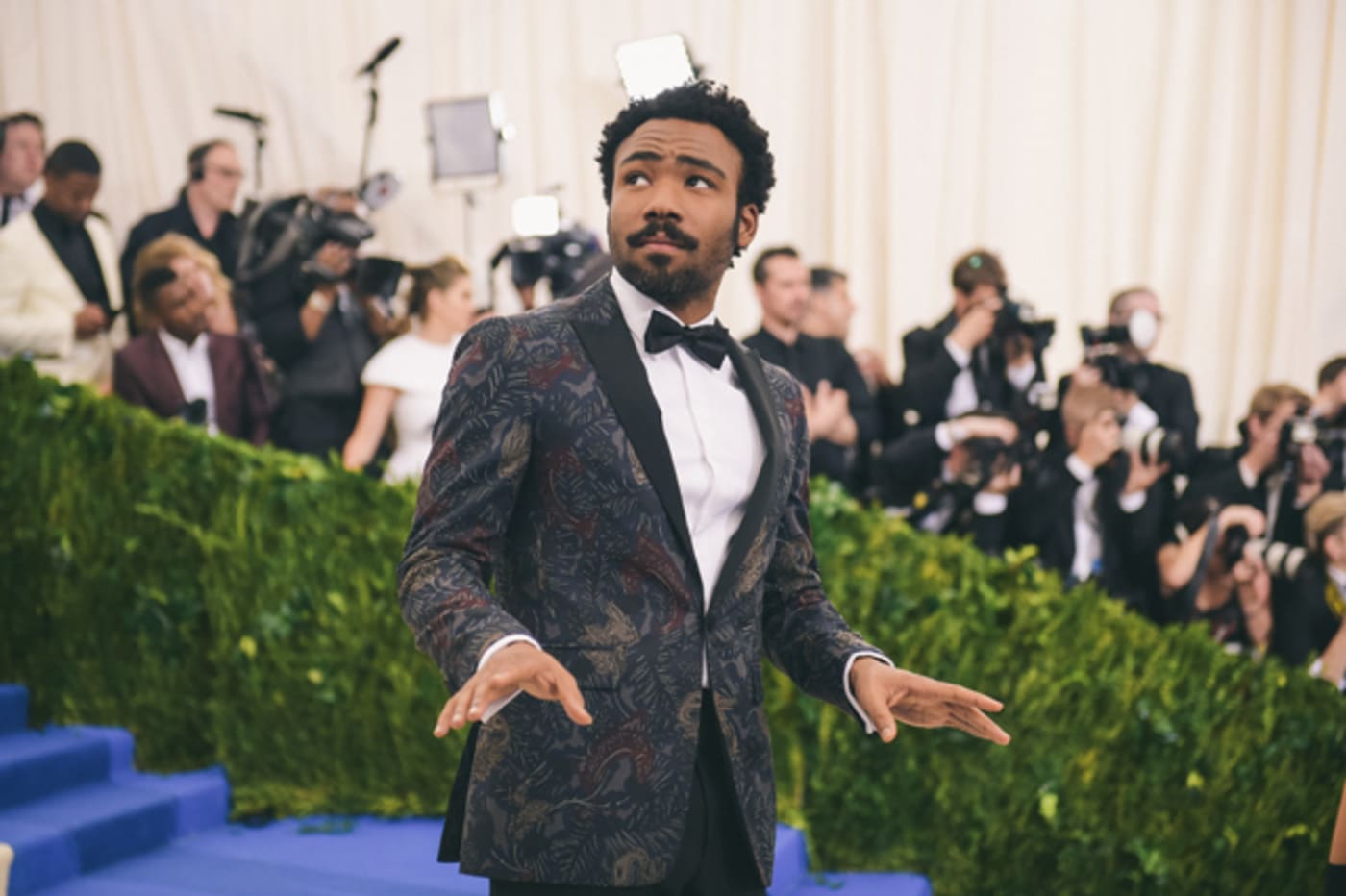 Donald Glover at the 2017 Met Gala