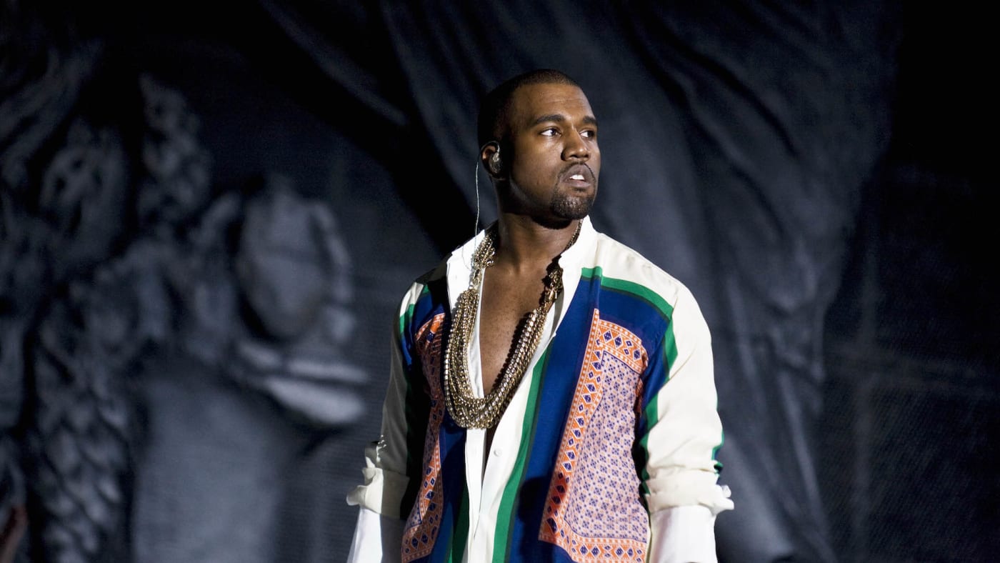 Kanye West Performing at Coachella 2011
