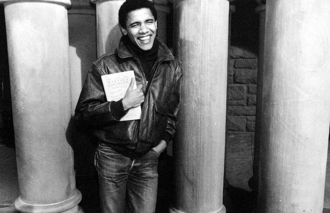 Barack Obama as a student at Harvard Law