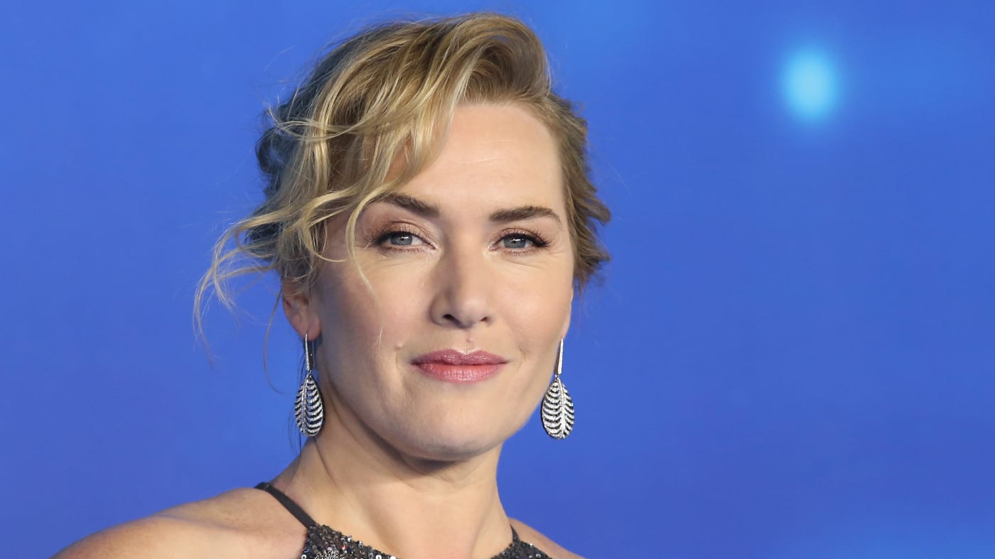 Kate Winslet attends the "Avatar The Way Of Water" World Premiere.
