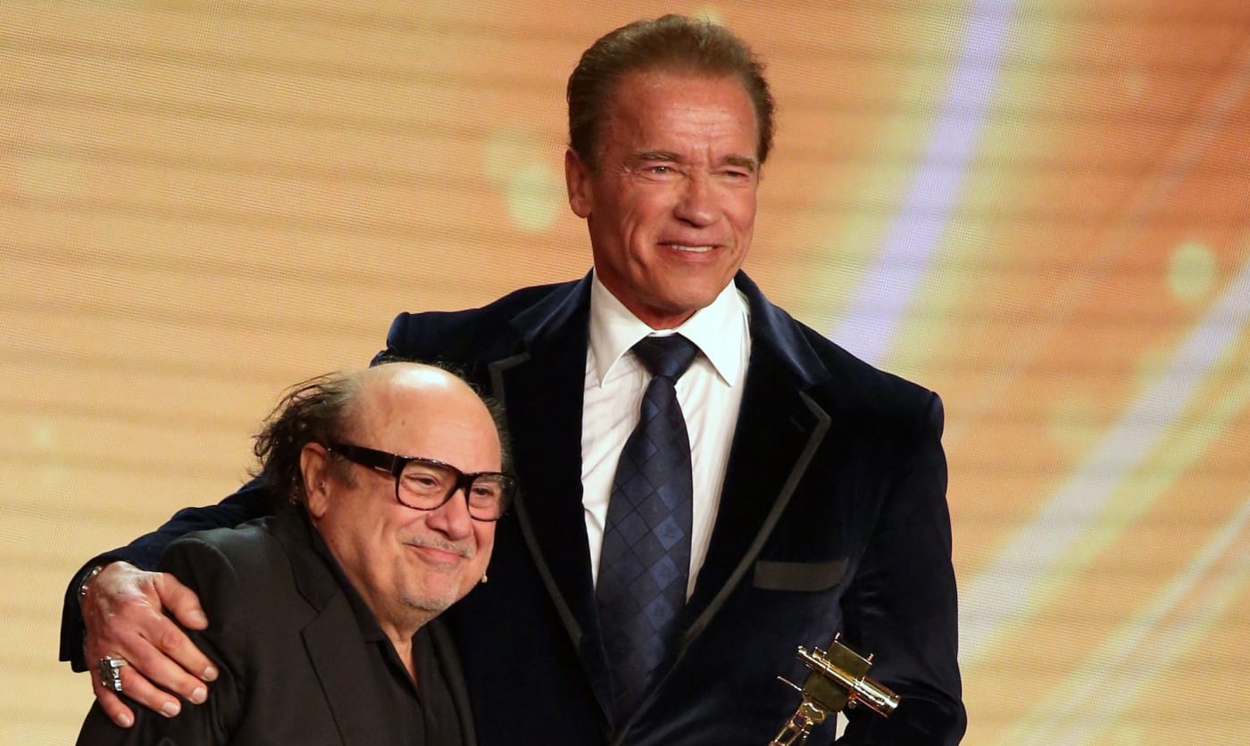 Danny Devito and Arnold Schwarzenegger