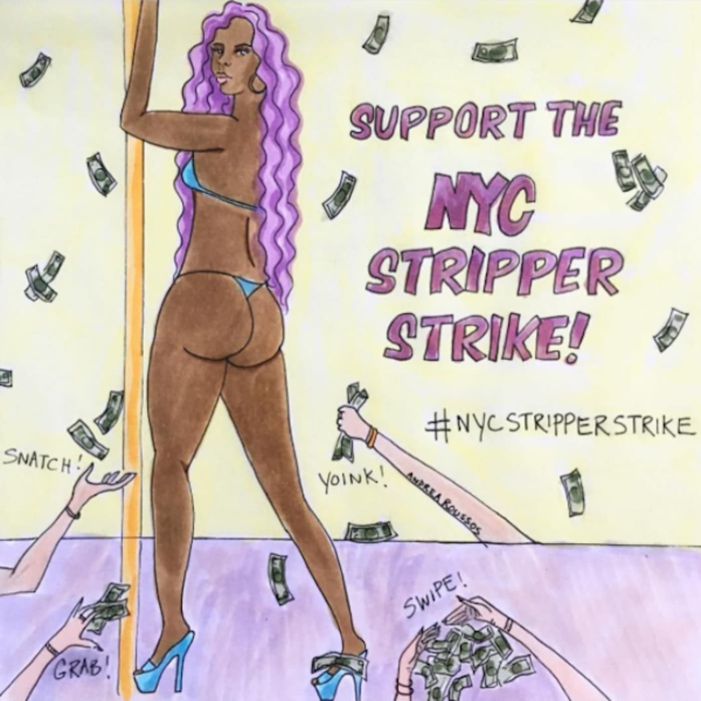 NYC stripper strike IG