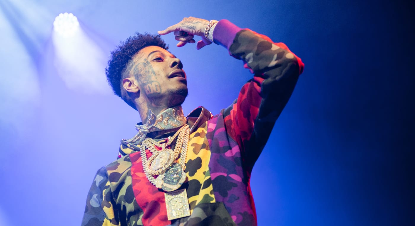 Video Shows Blueface Punch Fan After BKFC 19 Win Over Kane ...