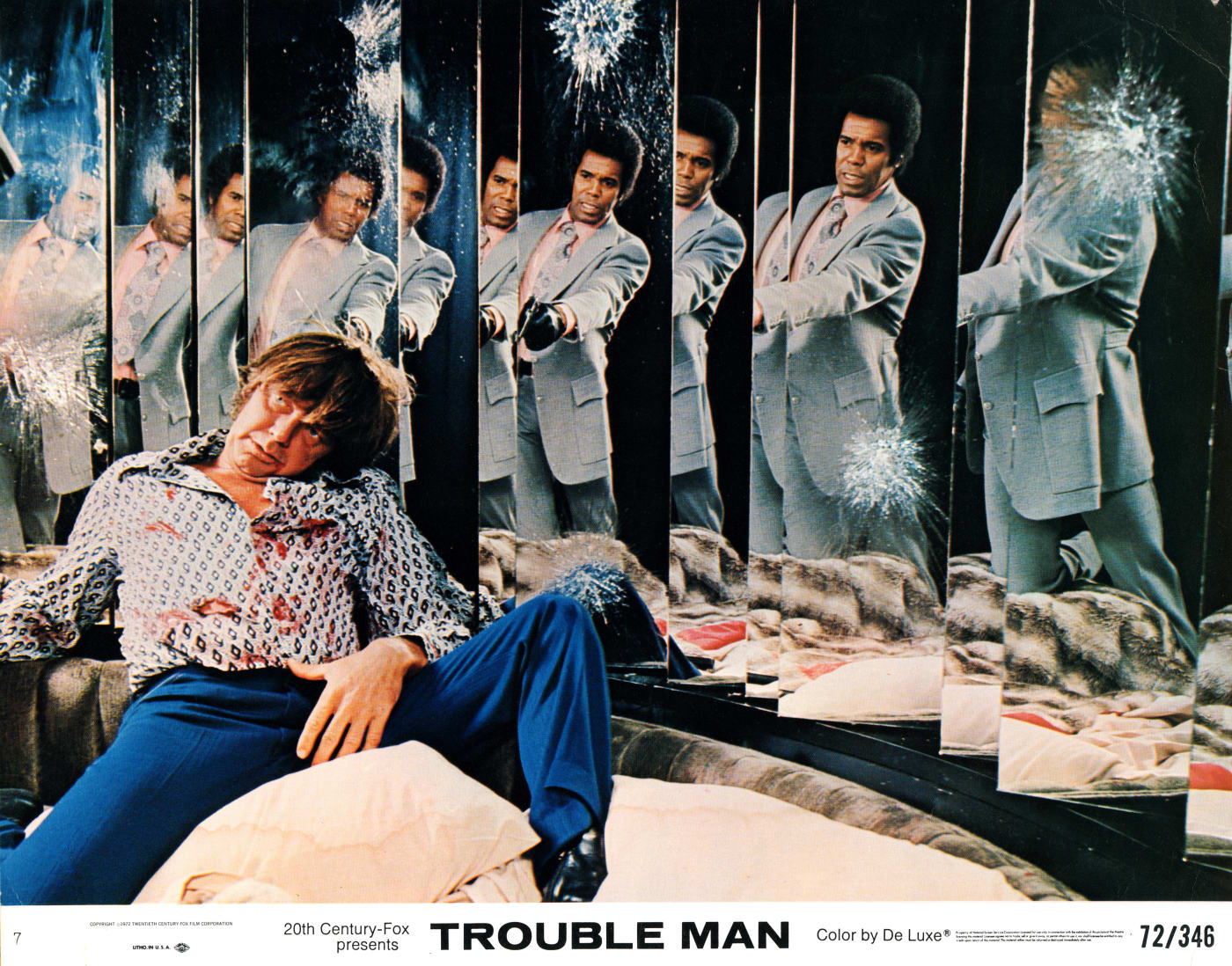 This is the lobby card from Trouble Man.