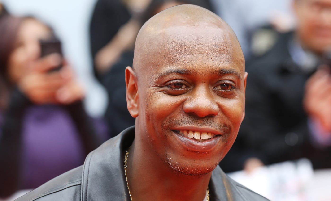 Dave Chappelle on red carpet at 2018 award show