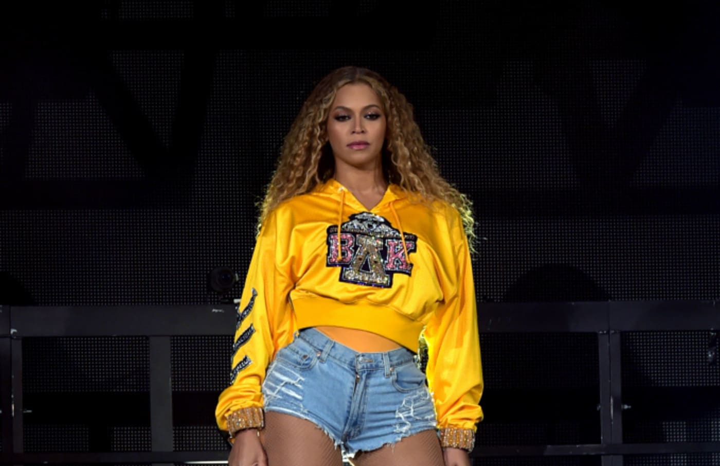Beyonce Knowles performs onstage during 2018 Coachella Festival