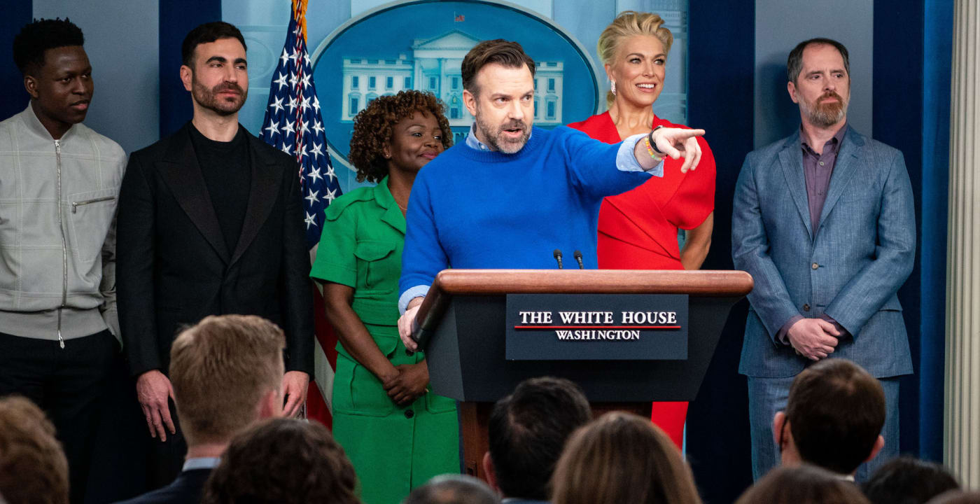 'Ted Lasso' cast attends White House