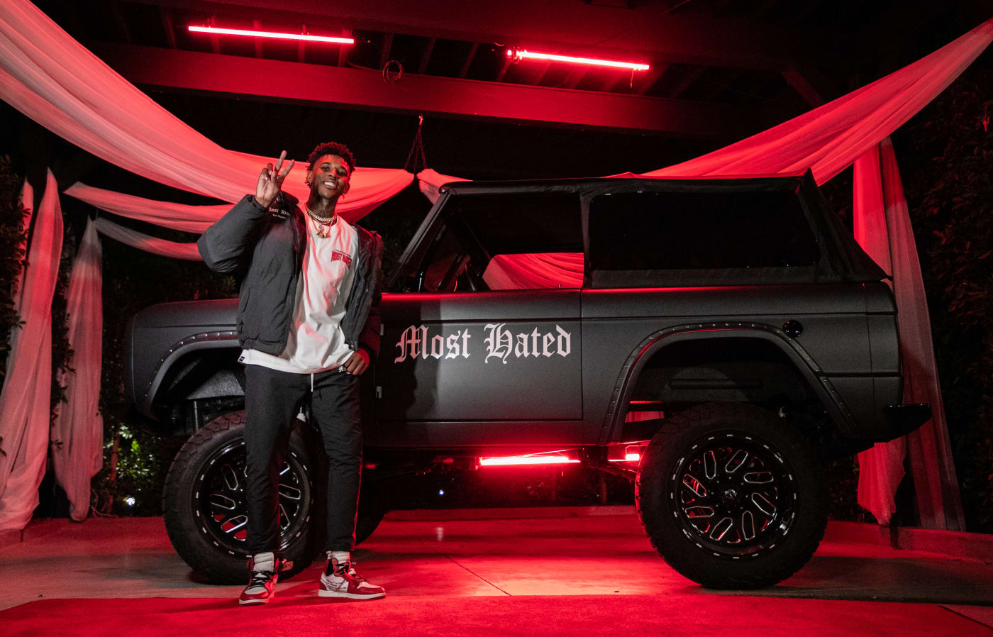 Nick Young Most Hated Party 2020 Jeep