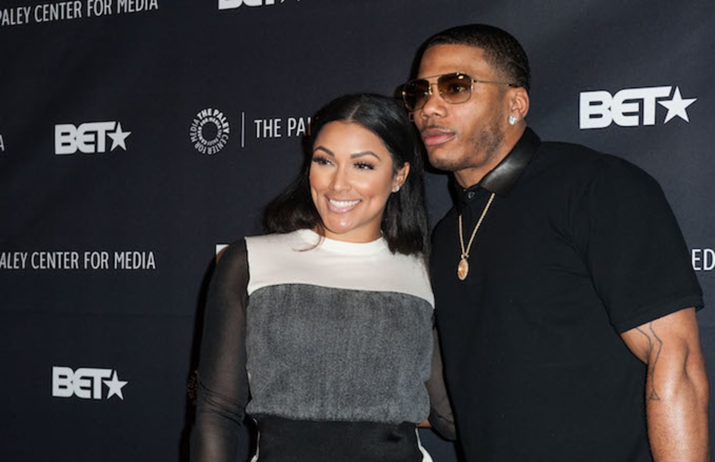 Rapper Nelly and girlfriend Shantel Jackson