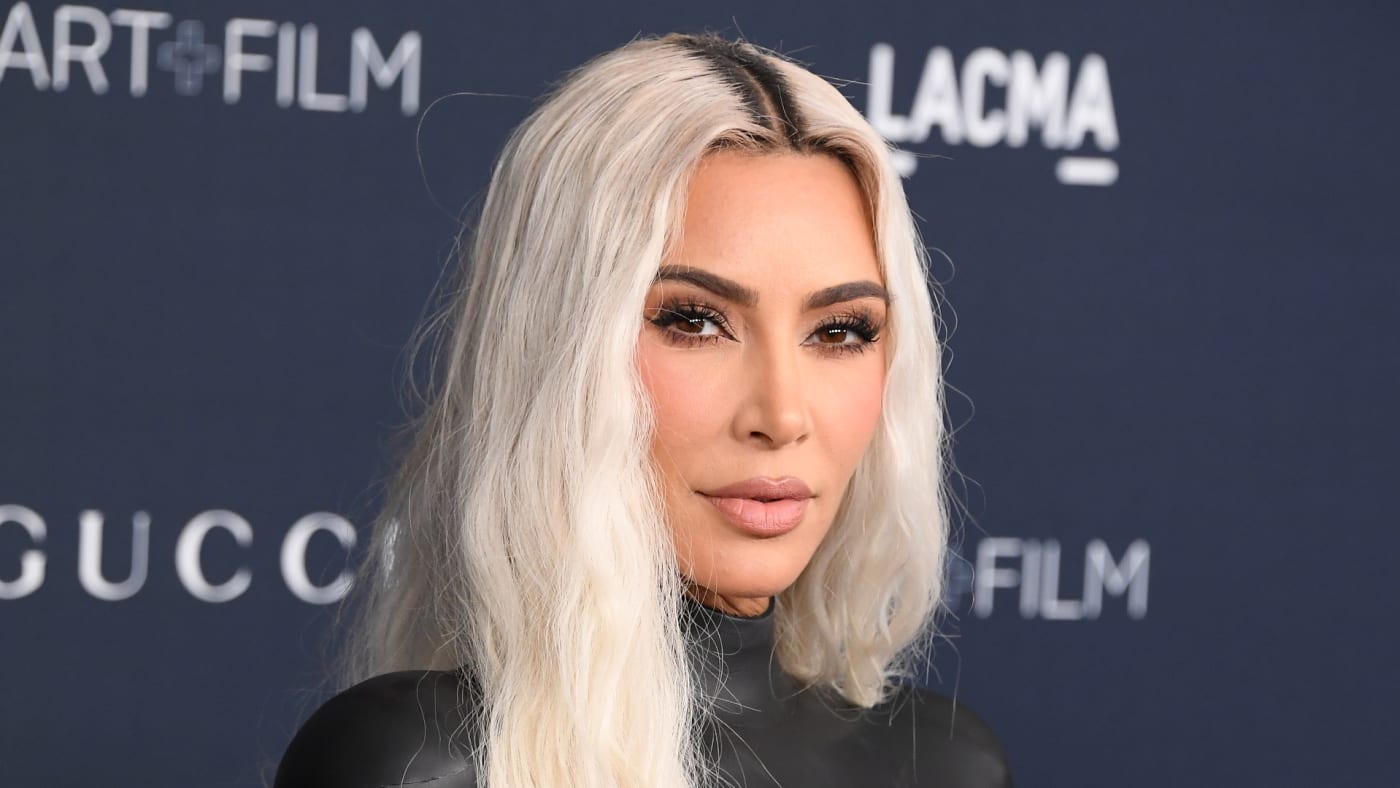 Kim Kardashian arrives at the 11th Annual LACMA Art and Film Gala.