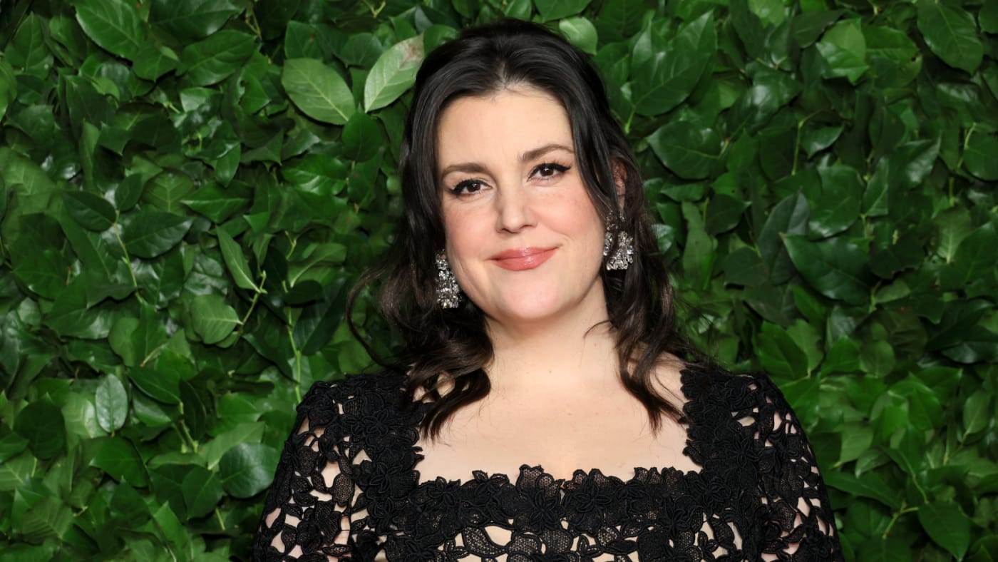 Melanie Lynskey is pictured at an event