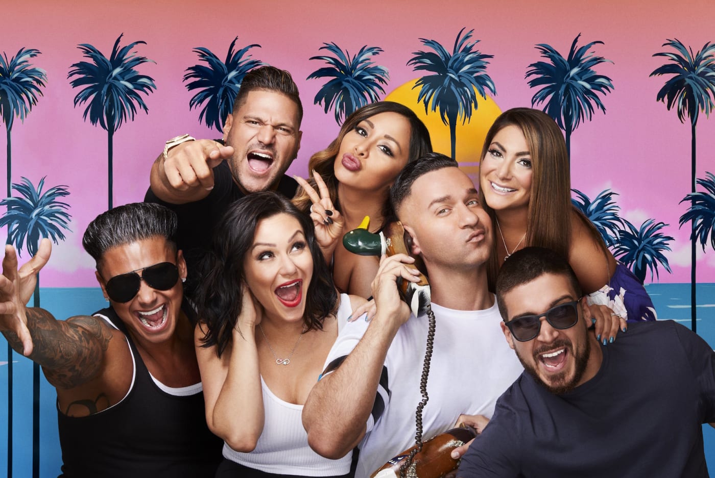 The cast of 'Jersey Shore Family Vacation'