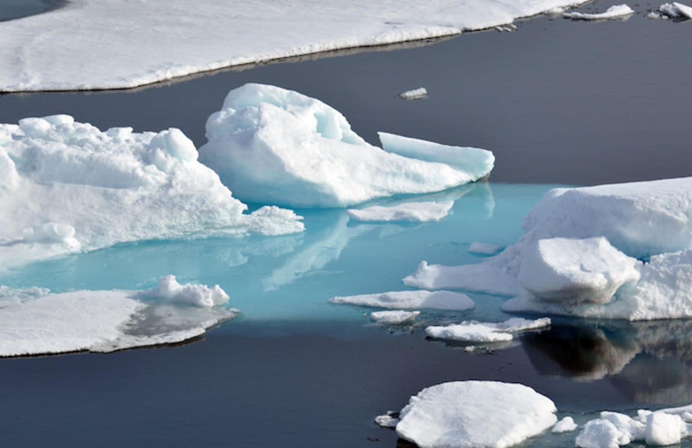 melting arctic ice