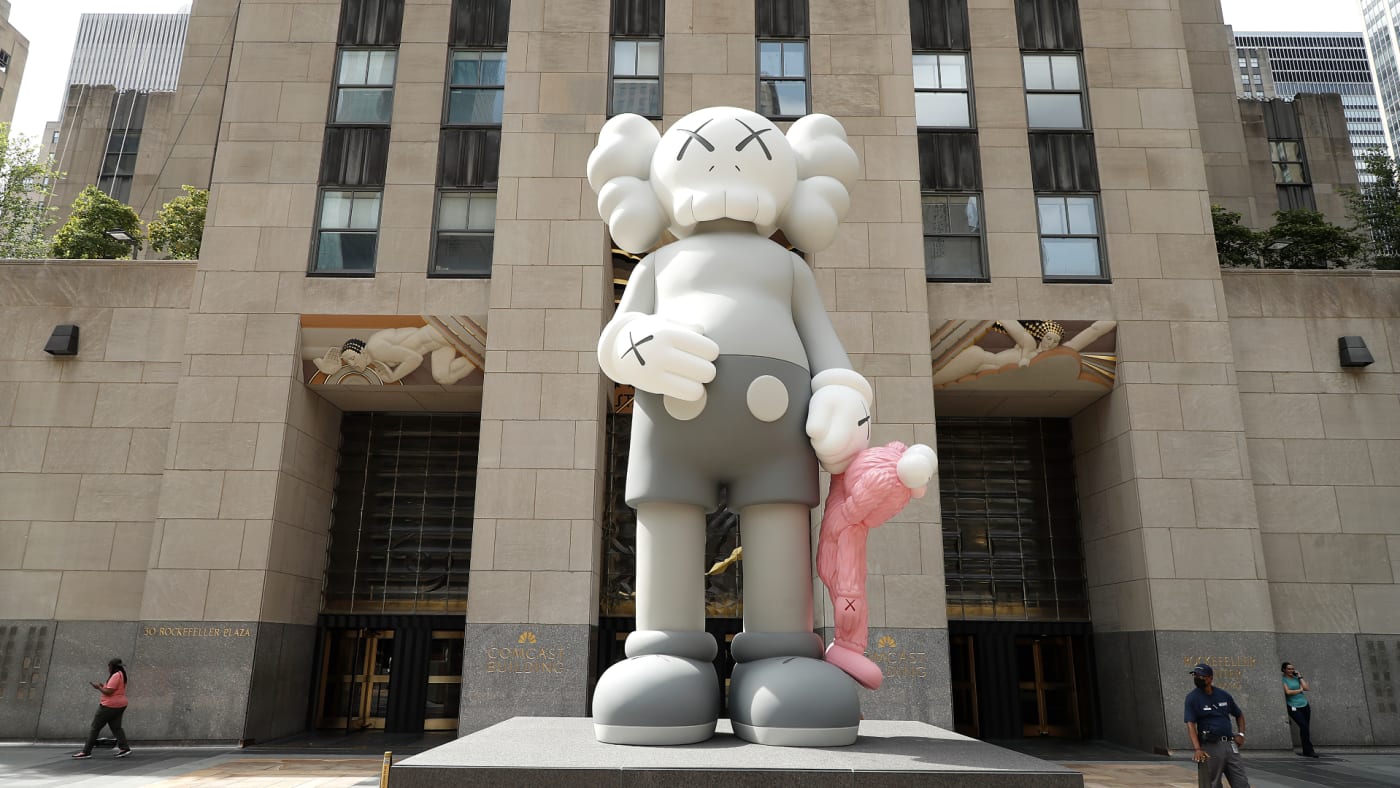 kaws and reese's are teaming up
