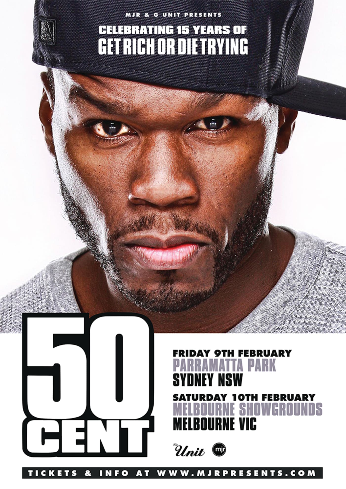 50 cent australia tour age limit