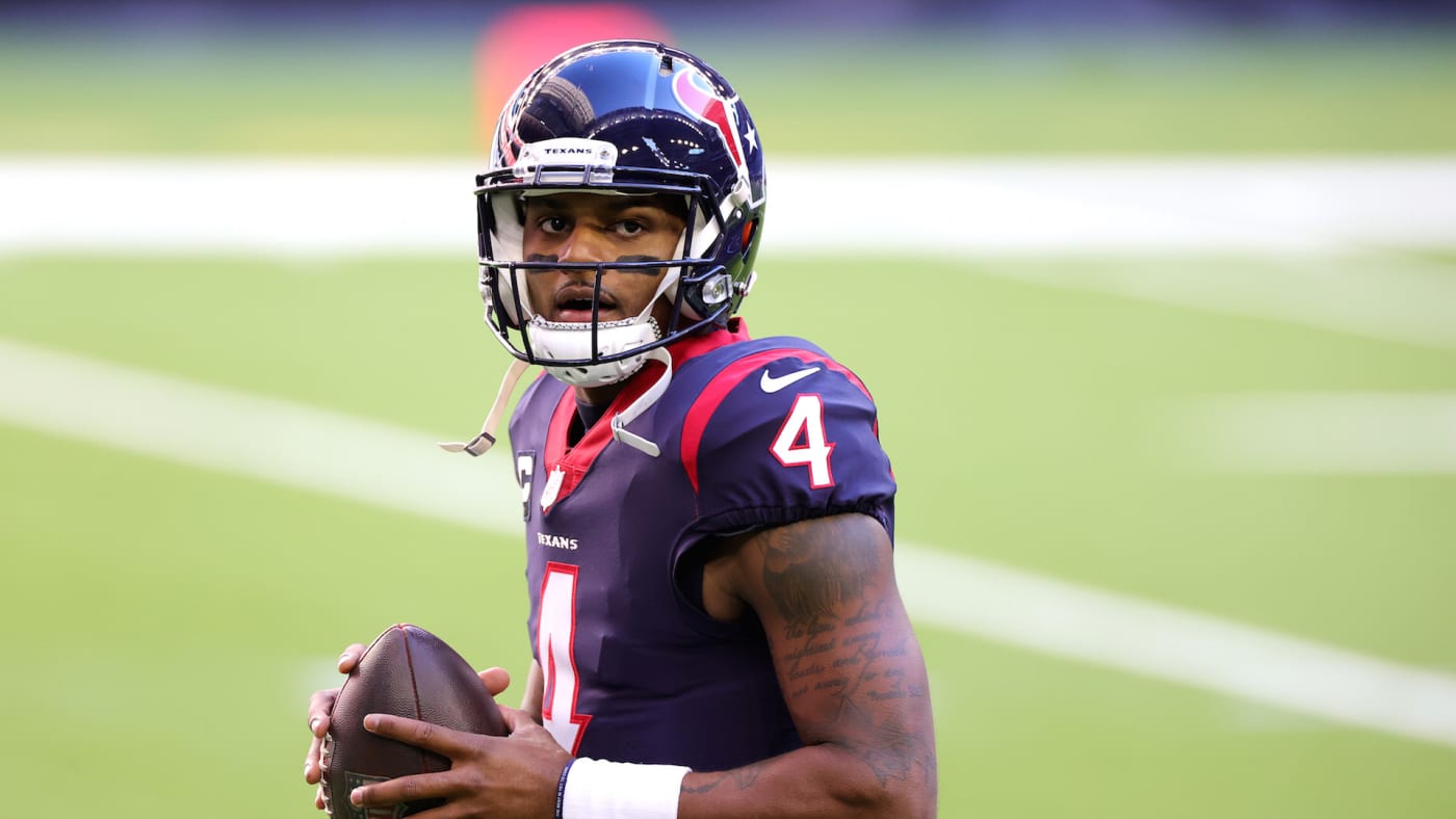 Deshaun Watson #4 of the Houston Texans in action