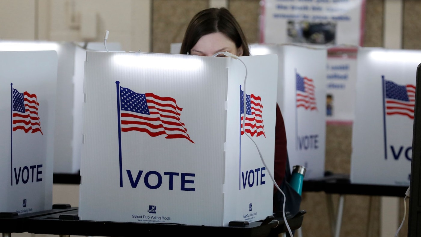 voting booth electoral college